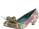 Buy discounted Irregular Choice - Bouquet (White Printed Leather/Purple Grosgrain Piping) - Women's online.