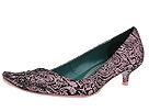 Buy discounted Irregular Choice - All Ruffled Up (Black/Pink Printed Suede) - Women's online.