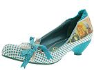 Irregular Choice - Dinners Ready (White/Blue Polka Dot) - Women's,Irregular Choice,Women's:Women's Dress:Dress Shoes:Dress Shoes - Ornamented