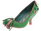 Buy discounted Irregular Choice - Ziggy (Green/Pink Leather Piping) - Women's online.