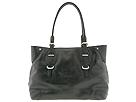 DKNY Handbags - Kenya Glazed Nappa Work Tote (Black) - Accessories,DKNY Handbags,Accessories:Handbags:Shoulder