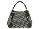 DKNY Handbags - Metallic Herringbone Soft Tote (Black) - Accessories,DKNY Handbags,Accessories:Handbags:Shoulder