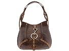 DKNY Handbags - Dressage Croc Medium Hobo (Chocolate) - Accessories,DKNY Handbags,Accessories:Handbags:Hobo