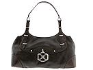 DKNY Handbags - Tackle Glazed Nappa Shoulder (Chocolate) - Accessories,DKNY Handbags,Accessories:Handbags:Shoulder