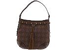 Buy discounted DKNY Handbags - Signature Houndstooth Drawstring (Brown/Purple) - Accessories online.