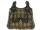 DKNY Handbags - Signature Houndstooth N/S Hobo (Brown/Chino) - Accessories,DKNY Handbags,Accessories:Handbags:Hobo