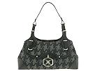DKNY Handbags - Signature Houndstooth Shoulder (Black/Ivory) - Accessories,DKNY Handbags,Accessories:Handbags:Shoulder