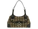 DKNY Handbags - Signature Houndstooth Shoulder (Brown/Chino) - Accessories,DKNY Handbags,Accessories:Handbags:Shoulder