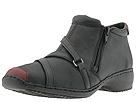 Rieker - L3874 (Black Leather W/Burgundy Trim) - Women's,Rieker,Women's:Women's Casual:Loafers:Loafers - Low Heel