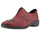 Rieker - L3873 (Burgundy Leather With Green And Red Leaves) - Women's,Rieker,Women's:Women's Dress:Dress Shoes:Dress Shoes - Low Heel