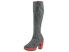 John Fluevog - Zig (Black/Rodas Red) - Women's,John Fluevog,Women's:Women's Casual:Casual Boots:Casual Boots - Knee-High