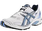 Buy Asics - Gel-1110 (White/New Navy/Powder Blue) - Women's, Asics online.