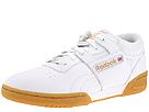 Buy Reebok Classics - Workout Low Gum SE (White/Gum) - Men's, Reebok Classics online.