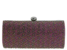 Buy discounted Inge Christopher Handbags - Beaded Hard Bodied Clutch (Eggplant) - Accessories online.