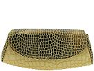 Inge Christopher Handbags - Beaded Crocodile Pattern Clutch (Gold) - Accessories,Inge Christopher Handbags,Accessories:Handbags:Clutch