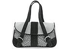 Buy Inge Christopher Handbags - Beaded Pinstripes on Silk Charmeuse Foldover With Suede Handles (Silver) - Accessories, Inge Christopher Handbags online.