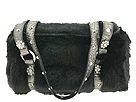 Guess Handbags - Monica Faux Fur Satchel (Black) - Accessories