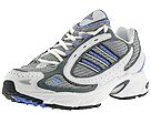 adidas Running - Hyena Runner W (Metallic Silver/Neon Blue/Metal Grey) - Women's,adidas Running,Women's:Women's Athletic:Athletic