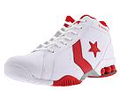 Converse - Icon Pro Leather (White/Red) - Men's,Converse,Men's:Men's Athletic:Basketball