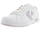Buy Converse - Baboo (Leather) (White/Lavender) - Women's, Converse online.