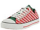 Buy discounted Converse - Chuck Taylor All Star Print Ox (Red/Green/White) - Men's online.