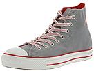 Buy discounted Converse - Chuck Taylor All Star Velour Hi (Grey/Red) - Men's online.
