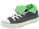 Buy discounted Converse - Chuck Taylor All Star Roll Down Hi (Castle Gray/Green Flash) - Men's online.