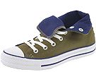 Buy discounted Converse - Chuck Taylor All Star Roll Down Hi (Olive (Military Green)/Marine Blue) - Men's online.