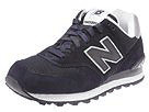 Buy discounted New Balance Classics - M574 - Suede & Mesh (Navy/White/Silver) - Men's online.