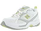 Buy discounted New Balance - WW758 (White/Lime) - Women's online.