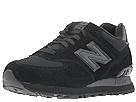 New Balance Classics - W574 - Suede And Mesh (Black) - Women's,New Balance Classics,Women's:Women's Athletic:Classic