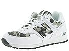 Buy discounted New Balance Classics - M574 Limited Edition (White Leather With Camoflage) - Men's online.