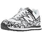 New Balance Classics - M574 Limited Edition (White Leather With Artist Pattern) - Men's,New Balance Classics,Men's:Men's Athletic:Classic