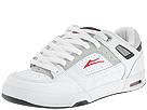 Lakai - Rogue (White Leather) - Men's,Lakai,Men's:Men's Athletic:Skate Shoes