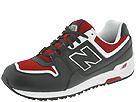 Buy discounted New Balance Classics - M579 - Full Grain Leather (Black/Red/White) - Men's online.