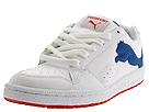 Puma Kids - Puma Cat Lo PS (Children/Youth) (White/Olympian Blue/Flame Scarlet) - Kids,Puma Kids,Kids:Boys Collection:Children Boys Collection:Children Boys Athletic:Athletic - Lace Up