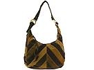 Lucky Brand Handbags - Chevron Patchwork Slouch Hobo (Brown) - Accessories,Lucky Brand Handbags,Accessories:Handbags:Shoulder