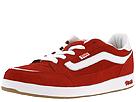 Vans - Basha W (Red/White Suede) - Women's,Vans,Women's:Women's Casual:Retro