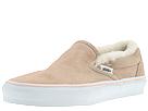 Vans - Classic Slip-On Lx W (Rose / Shearling Lining) - Women's,Vans,Women's:Women's Athletic:Classic