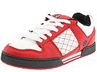 etnies - Bastien "E" Collection (Red/White/Black) - Men's,etnies,Men's:Men's Athletic:Skate Shoes