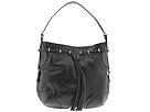 DKNY Handbags - Glazed Nappa Drawstring (Black) - Accessories,DKNY Handbags,Accessories:Handbags:Drawstring