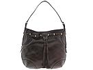 DKNY Handbags - Glazed Nappa Drawstring (Brown) - Accessories,DKNY Handbags,Accessories:Handbags:Drawstring