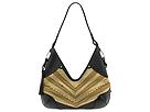 Buy discounted DKNY Handbags - Glazed Nappa w/ Snake Trim Hobo (Black) - Accessories online.