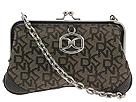 DKNY Handbags - Town And Country Chain Clutch (Brown Mix) - Accessories,DKNY Handbags,Accessories:Handbags:Clutch