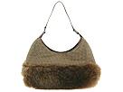 Buy discounted Whiting & Davis Handbags - Faux Fur on Mesh Top Handle (Bronze) - Accessories online.