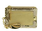 Whiting & Davis Handbags - ID Holder Charm (Gold) - Accessories,Whiting & Davis Handbags,Accessories:Women's Small Leather Goods:Travel Accessories