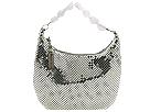 Whiting & Davis Handbags - Semi Precious Stone Handle Crescent (Silver W/Rock Crystal) - Accessories,Whiting & Davis Handbags,Accessories:Handbags:Mini