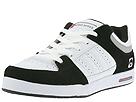 Buy Osiris - Report (White/Black/Red Action Leather/Split Suede) - Men's, Osiris online.