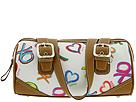 XOXO Handbags - Love Letters Log Satchel (Multi white) - Accessories,XOXO Handbags,Accessories:Handbags:Shoulder