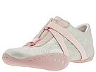 Buy discounted Michelle K Kids - Maximum - Limit Double V Strap Slip on (Youth) (Pink Sparkle Suede/Trim) - Kids online.